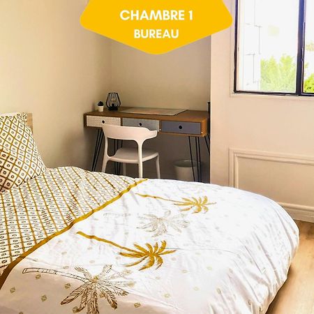 Ideal Groupe - Grands Espaces - 4 Chambres - Parking Gratuit - Proche Centre, Gare & Transports - Wifi - Offre Special De Reduction Jusqu'A -50 لو مان المظهر الخارجي الصورة