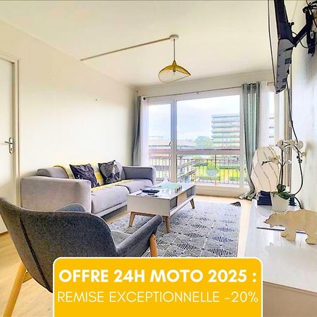 Ideal Groupe - Grands Espaces - 4 Chambres - Parking Gratuit - Proche Centre, Gare & Transports - Wifi - Offre Special De Reduction Jusqu'A -50 لو مان المظهر الخارجي الصورة