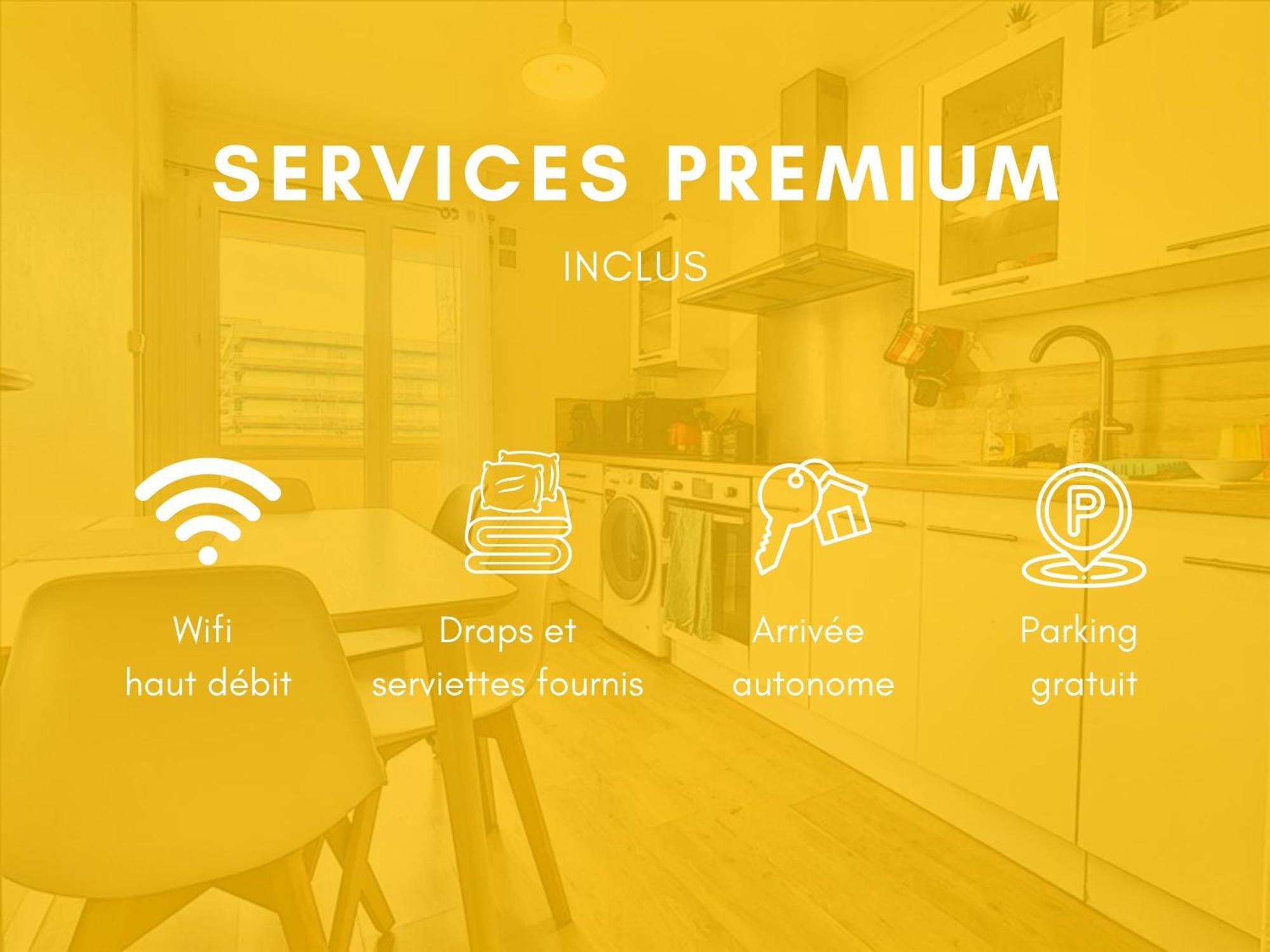 Ideal Groupe - Grands Espaces - 4 Chambres - Parking Gratuit - Proche Centre, Gare & Transports - Wifi - Offre Special De Reduction Jusqu'A -50 لو مان المظهر الخارجي الصورة